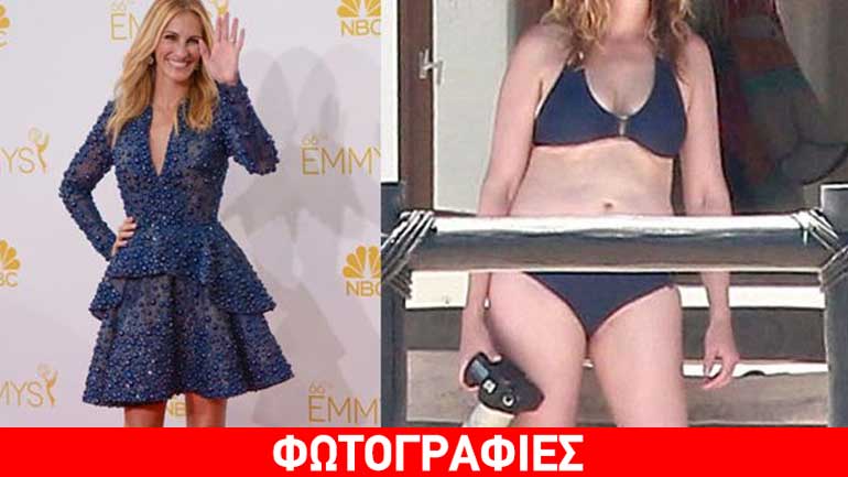 Julia Roberts: Τα αποκαλυπτήρια του σώματός της στα 47 της με μαγιό και χωρίς ρετούς